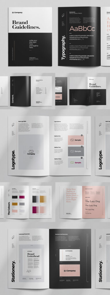 Branding Template Booklet